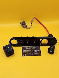 metal button trim